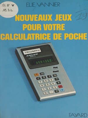 cover image of Nouveaux jeux pour votre calculatrice de poche